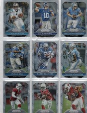 2015 Panini Prizm Football Card Lot of 26 -Barry Sanders Larry Fitzgerald & More