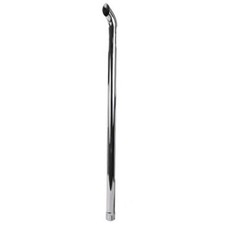 Znl89020c New Universal Products Curved Chrome Exhaust Stack