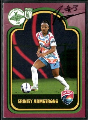 Signed 2025 Parkside Collectors Club #7 Trinity Armstrong - IP Auto