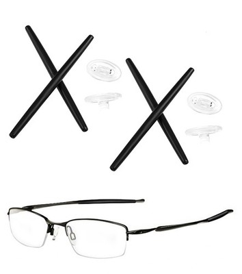 Replacement Rubber Kit Ear Socks Nose Pads for Oakley Capacitor RX OX5055 Frame