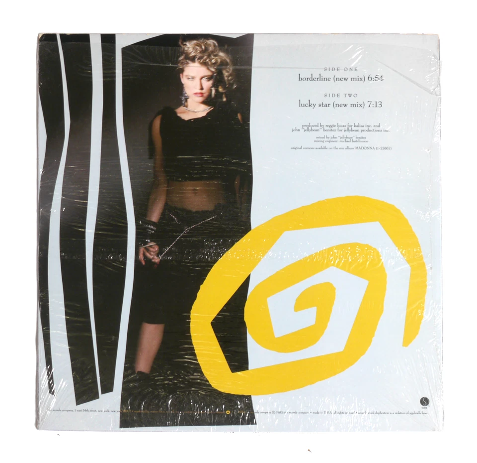 MADONNA "BORDERLINE" 12" VINYL SINGLE "LIKE NEW" - Image 4 of 4