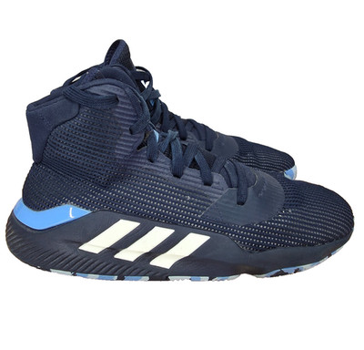 Adidas Pro Bounce Basketball Shoes Mens 11.5 Collegiate Navy Sneakers F97283