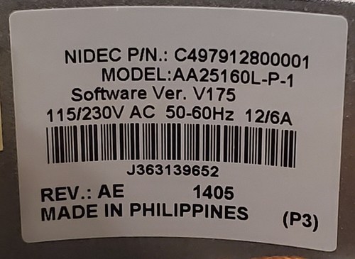 0131M00272 M055PWCVA-0328 GMVC950905CXBA control modular - Picture 14 of 15