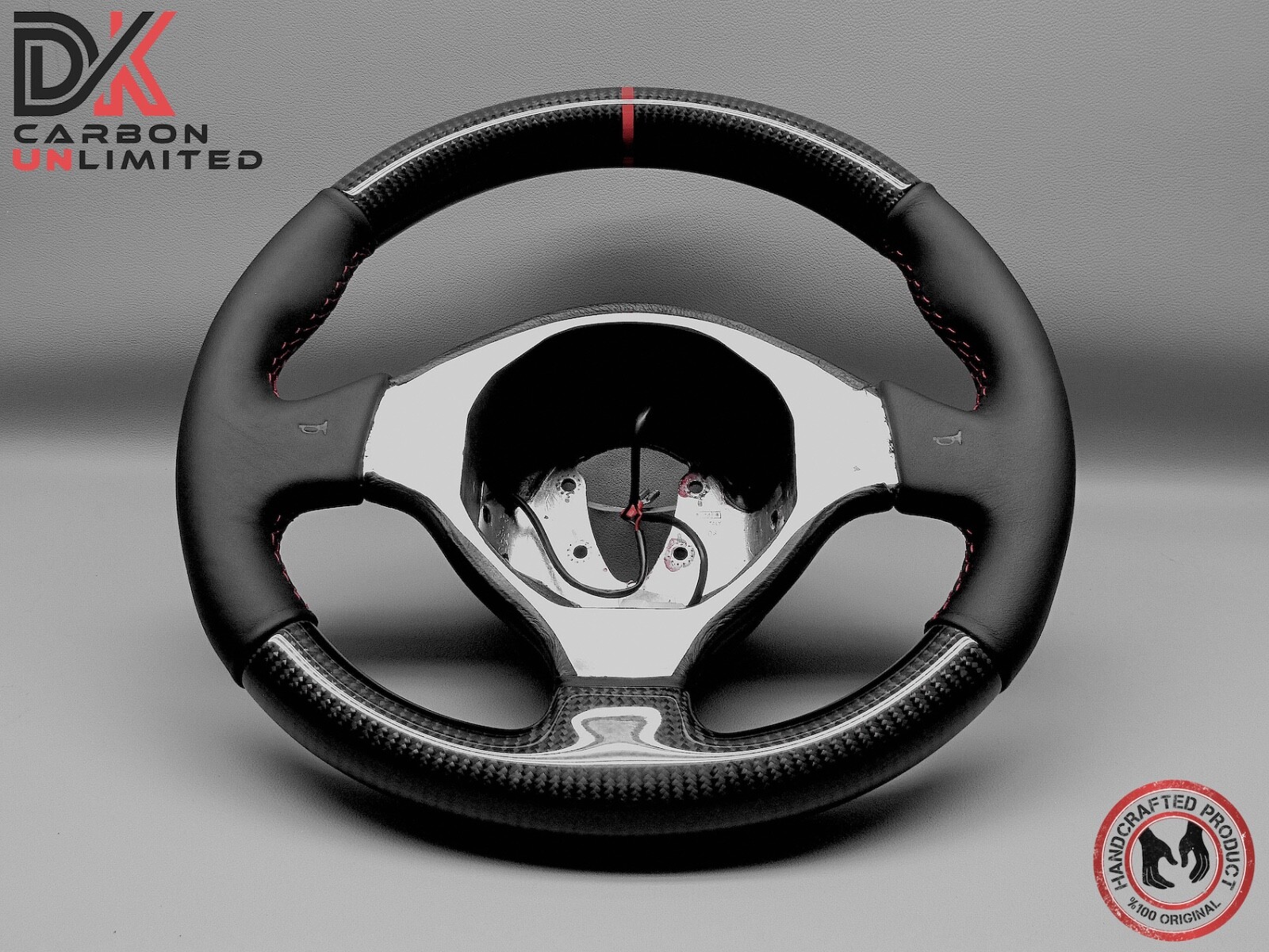 Lamborghini Murcielago LP640 LP650 LP670 Napa Red Ring Carbon Steering Wheel v1