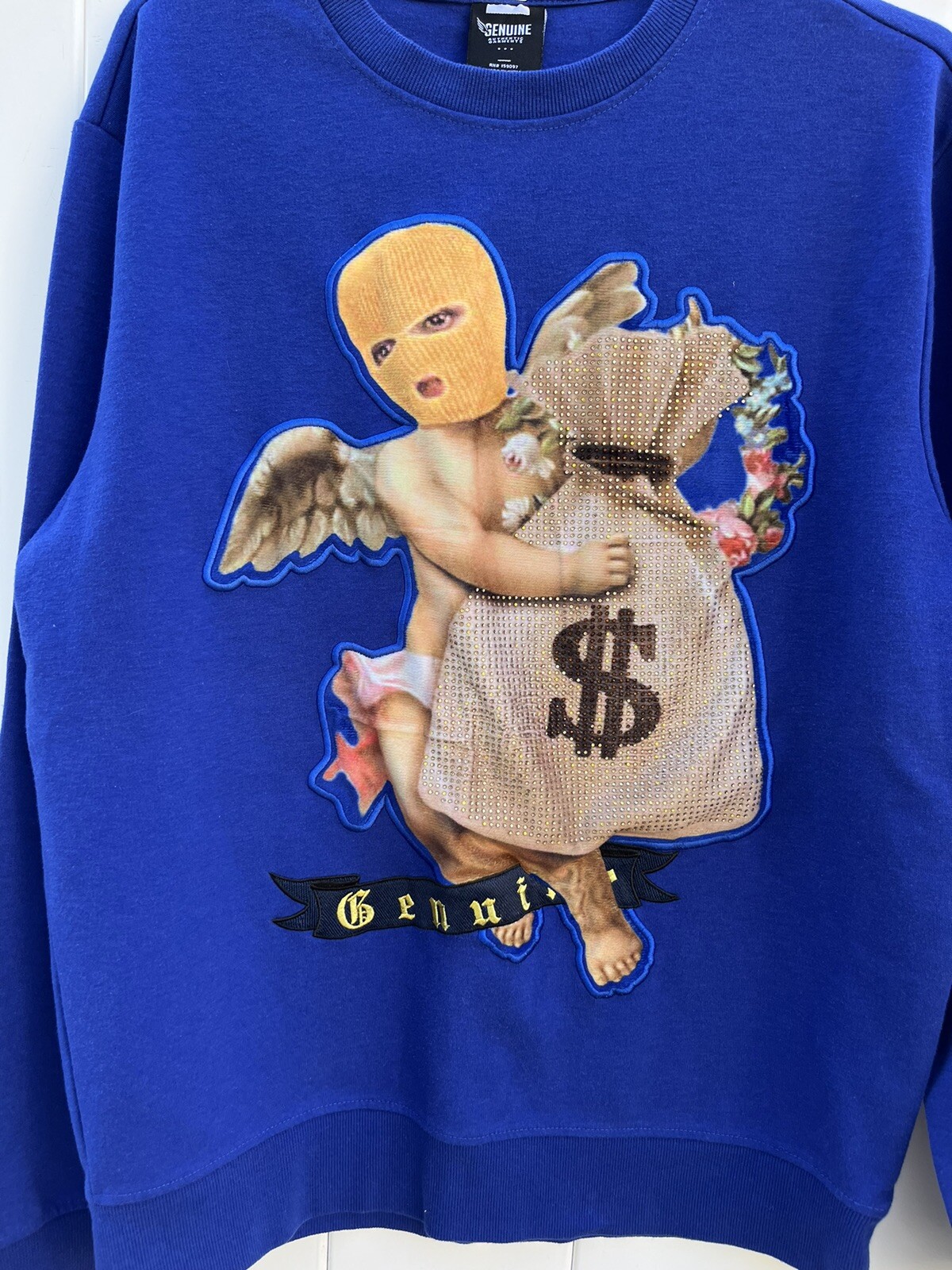 Genuine authentic garments ski mask angel men L sweat… Gem