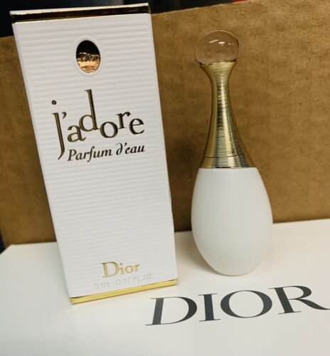 New Dior J'adore Parfum d'Eau Deluxe Mini Sample 0.17oz 5ML - Picture 1 of 2