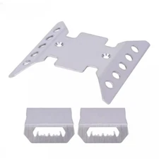 Metal Skid Plate Chassis Armor for 1/10 RC Crawler Car Axial SCX10 III CJ7 DIY