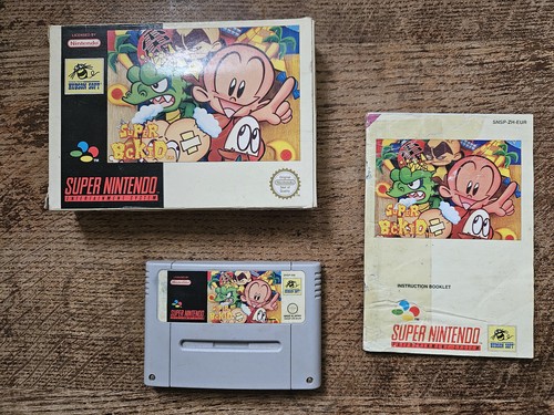 SNES SUPER NINTENDO - SUPER BC B.C. KID #PLT UKV PAL CIB - Picture 9 of 13