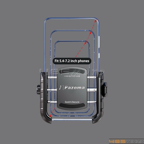 Cell Phone Holder Handlebar Mount Kit For Harley Road Glide FLTRX FLTRK 2015-23 - Photo 5 sur 12