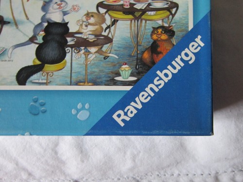 RAVENSBURGER JIGSAW PUZZLE 2 X 500 PCS LINDA JANE SMITH CRAZY CATS CARTOON FUNNY - Picture 7 of 19