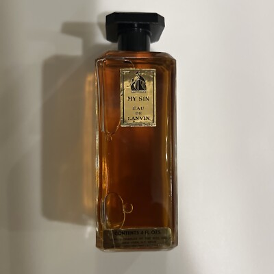 【parfum de laube】 Sac Savon Vintage Brown My Sin Eau De Lanvin For Women EDT 4 Oz/120 ML Splash