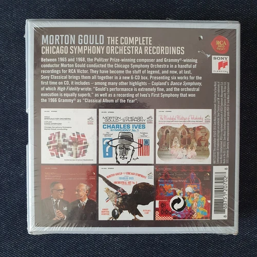 Morton Gould: Complete Chicago Symphony Orchestra Recordings, 6CD, RCA 2016, NEW - Picture 2 of 4