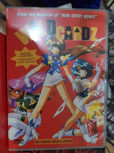 Wild Cardz (DVD, 2003) Orig 4 Heroine HTF Anime' OOP