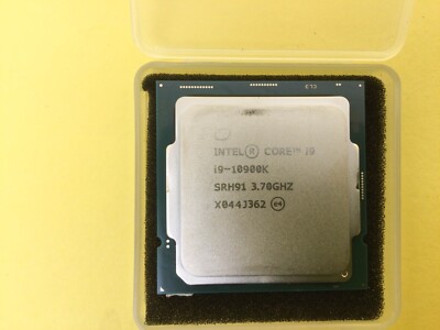 Intel Core i9-10900K SRH91 10-Core 5.30GHz 1 LGA1200 CPU