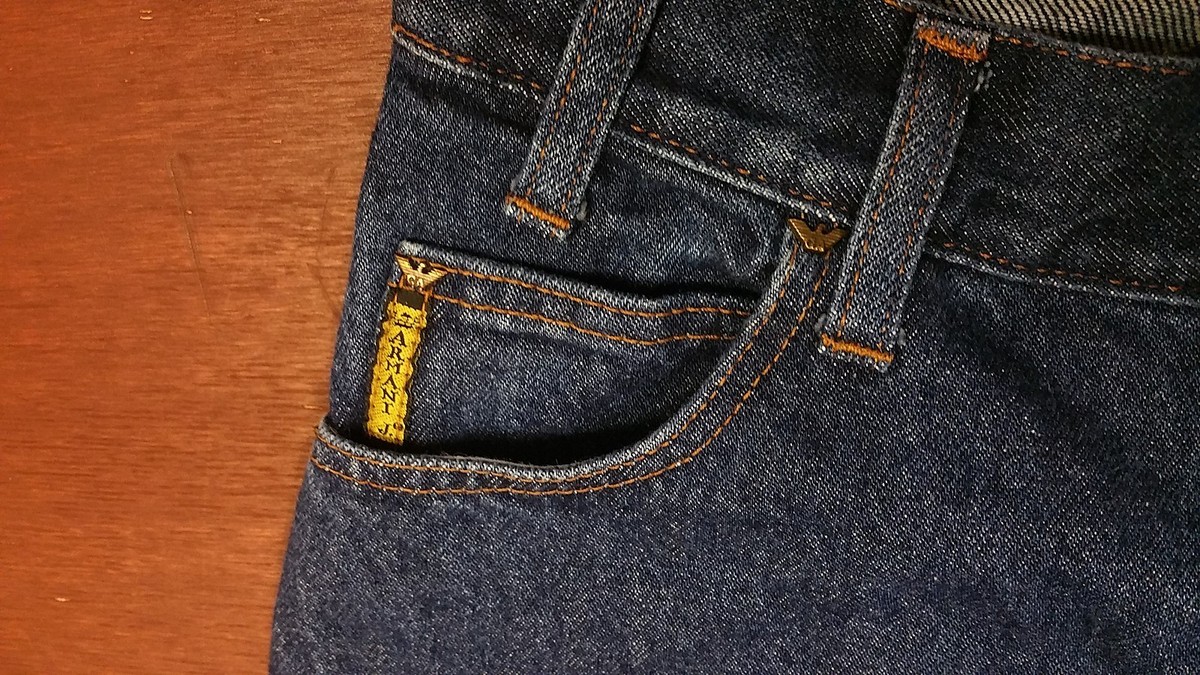 Vintage 90s Georgio ARMANI Jeans men Blue Wash High waist Vintage 90s Georgio ARMANI Jeans men Blue Wash High waist