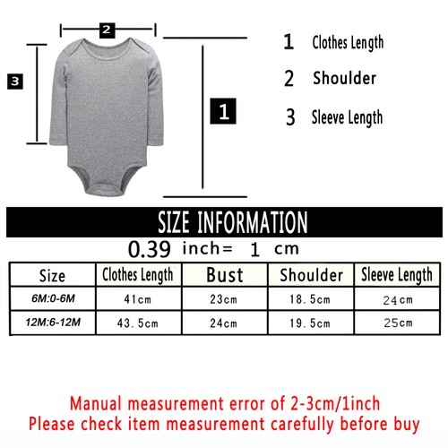 E=MC2 Energy Milk Cuddles Funny Rompers Newborn Baby Bodysuits Long One-Pieces - Picture 4 of 9