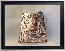 Gymnastics Leotard Grip Bags / Exotic Animal Print Gymnast Birthday Goody Bag