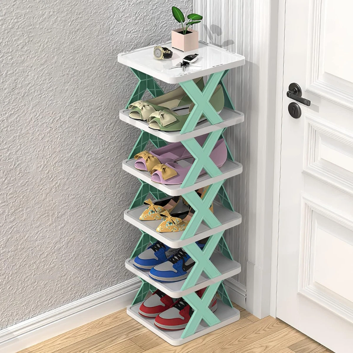 Shoe rack for small spaces deals