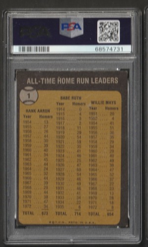 1973 Topps Baseball PSA 3-8 Centered Undergraded New Slab MR24 U Chose Set Break - Picture 3 of 69