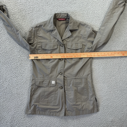 Tilley Endurables Jacket Womens 6 Safari Desert Different Drummer Military - Picture 6 of 12