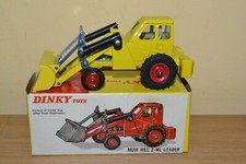Vintage Dinky Toys 437 Muir-Hill 2-WL Loader Taylor Woodrow and Box; Near mint
