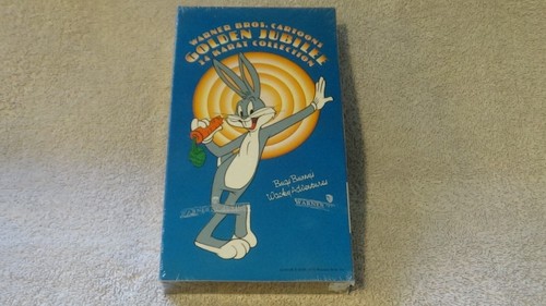 sealed VHS tape BUGS BUNNY'S WACKY ADVENTURES Warner Bros Golden Jubilee 24K '85