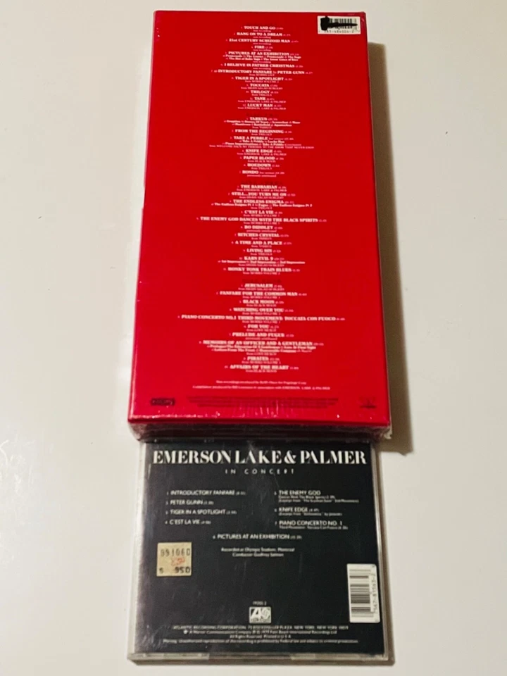 EMERSON LAKE & PALMER Return Of The Manticore BRAND NEW 4 CD BOX SET +BONUS Live - Image 2 of 2