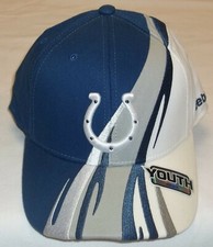 Indianapolis Colts Structured Adjustable Youth Reebok Hat - Fits 4 - 7 Years New