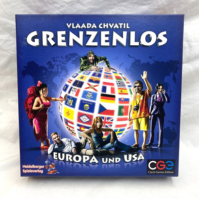 Grenzenlos Board Game Czech Games Edition German Edition Travel Blog 2010 EX/EX