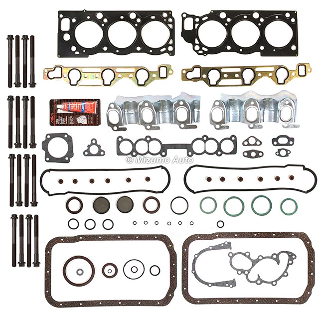 Полный комплект болтов головки прокладки MLS подходит для пикапа Toyota T100 4Runner 3.0 3VZE 88-95 годов выпуска - Изображение 2 из 4