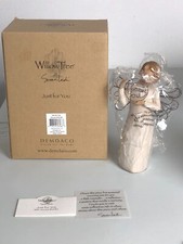 Willow Tree 'Just for You' 'Thank You' Demdaco Angel 5 1/2" 2005 EUC w/box