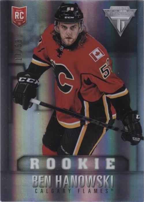 2013-14 Panini Titanium - Rookie Ben Hanowski #134 /58 (RC) for sale ...