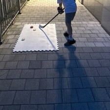 20 pcs Ice Hockey Training Mats HDPE Material 18x18x1/2 inch