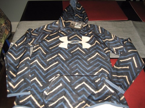 GIRLS YOUTH UNDER ARMOUR COLDGEAR STORM HOODIE HOODY SIZE YLG LARGE NWT - Picture 2 of 2