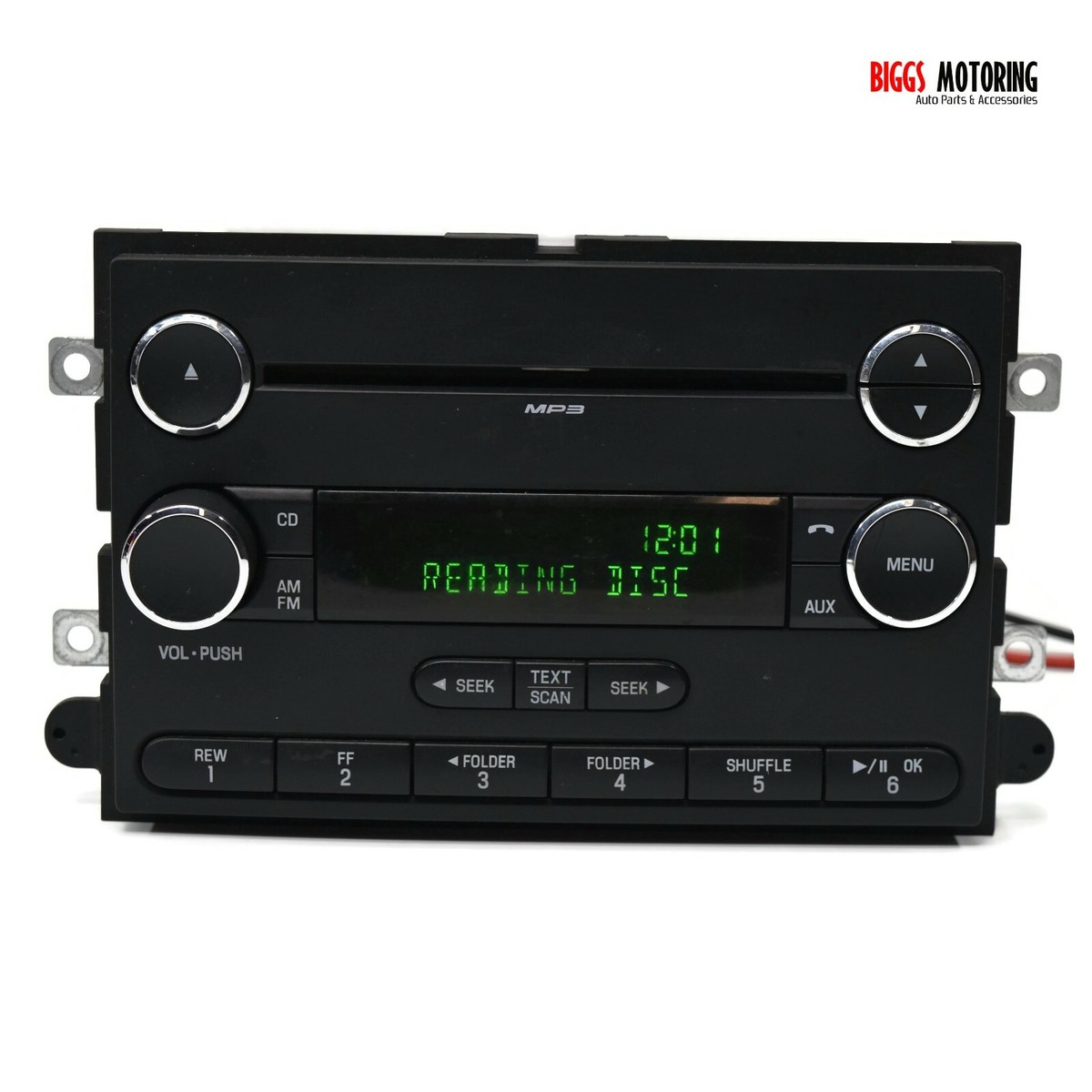 【中古】PRSNL MP3/CD PLYR /FM 2008-2014 Ford Expedition Radio Stereo Mp3 Cd Player 8A2T-18C869