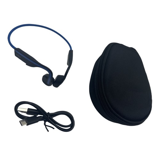 Shokz OpenMove Bone Conduction Wireless Sport Open Ear Headphones Blue - Picture 2 of 8
