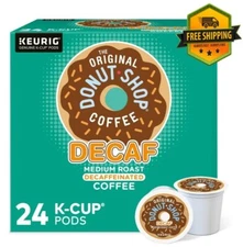 The Original Donut Shop Decaf K-Cup Coffee Pods, Medium Roast, 24 Count