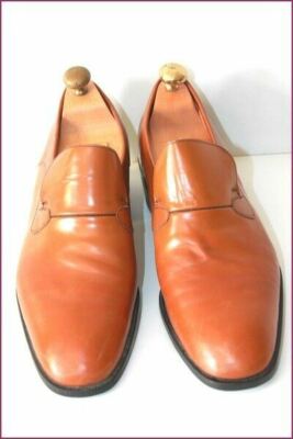 BATA Vintage Beau Leather Loafers and Manfield Wood Tracks Size 44 VGC