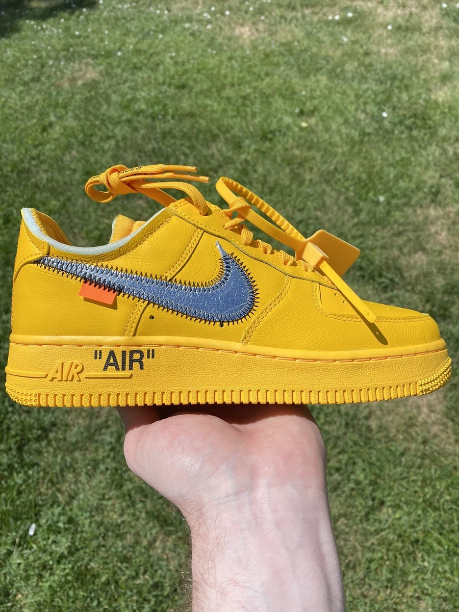 Off-White Nike Air Force 1 Low University Gold DD1876-700