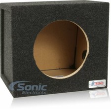Atrend 10SAL 10" Hatchback Style Single Medium Sealed Subwoofer Enclosure Box