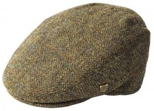 Failsworth Millinery Stornoway Harris Tweed Flat Cap (Latest Version)