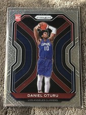 Daniel Oturu  Rookie 2020-21 Panini Prizm RC Card #279 Los Angeles Clippers
