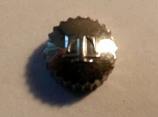 Tissot SS Watch Crown 6.5 mm Diameter Waterproof New Old Stock