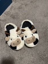 Cow Slippers for Women Comfy Gift Size 6.5