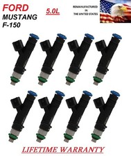 Oem Bosch Upgraded Set Of 8 Fuel Injectors For 2011-2019 Ford Mustang 5.0l