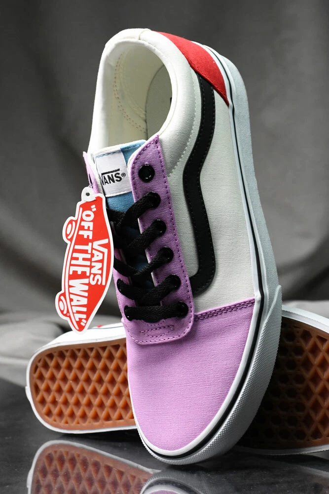Color block vans womens sale