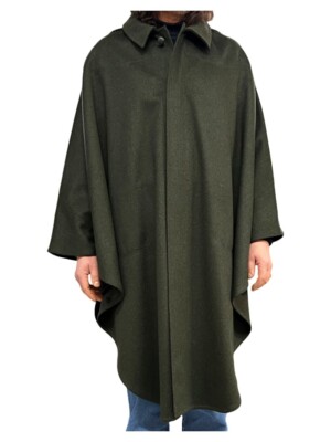STEINBOCK Herren Mantel Loden grün gefüttert MT1152 77175 47 FORSTERKRAGEN