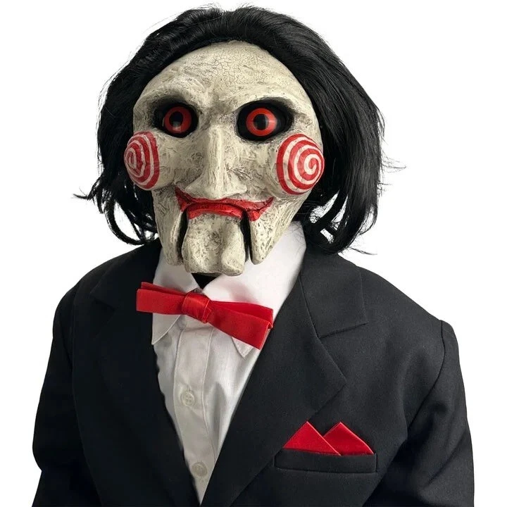 Trick or Treat Studios Saw Billy the Puppet utilería de lujo con sonido y movimiento Foto 2 de 2