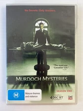 Murdoch Mysteries : Series 1 (DVD, 2007) One - Very Good Condition Region 4
