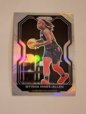 2021 WNBA Prizm Myisha Hines Allen Silver Washington Mystics